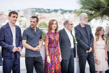 Mutlu son photocall Cannes