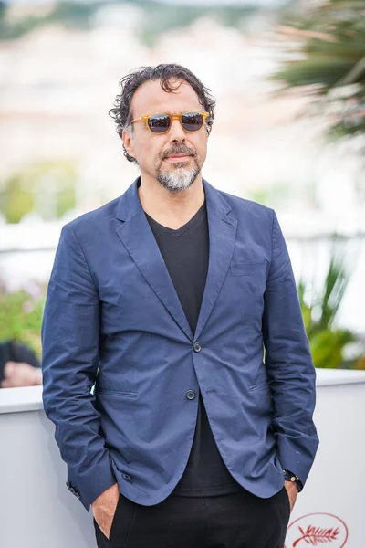 Cannes Film Festivali'nde Alejandro Gonzalez Inarritu — Stok fotoğraf