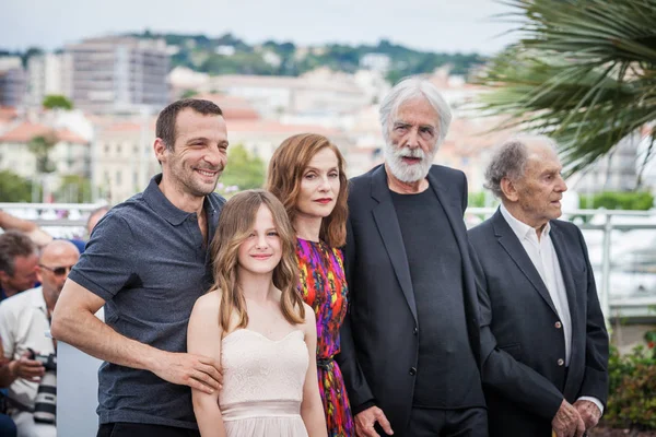 Mutlu son photocall Cannes — Stok fotoğraf