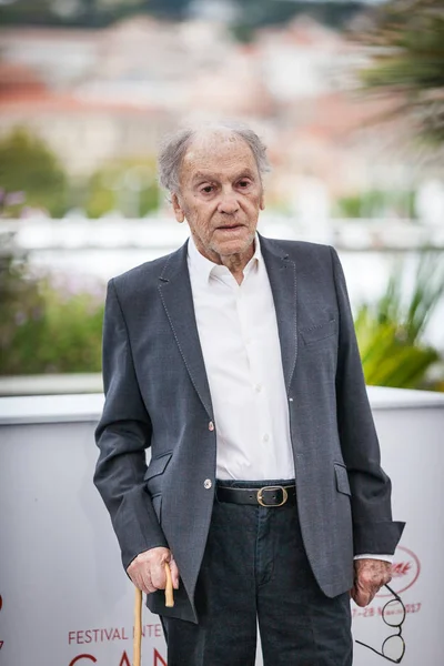 Jean-Louis Trintignant, a Cannes-i filmfesztivál — Stock Fotó