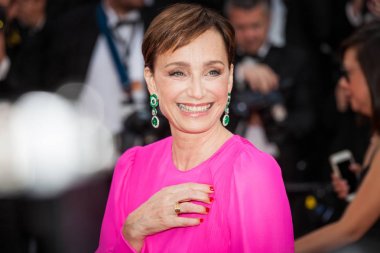  Kristin Scott Thomas Cannes Film Festivali'nde