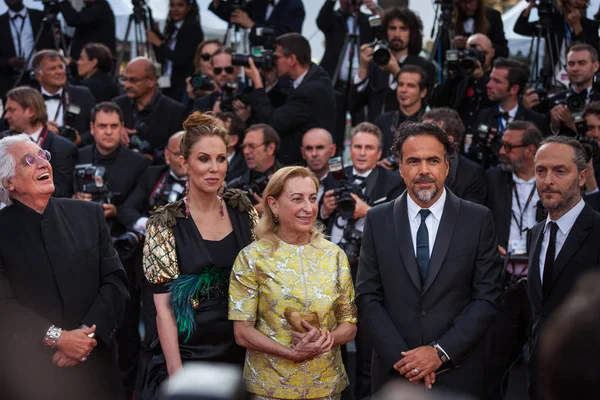 Stjärnor på Cannes filmfestival — Stockfoto