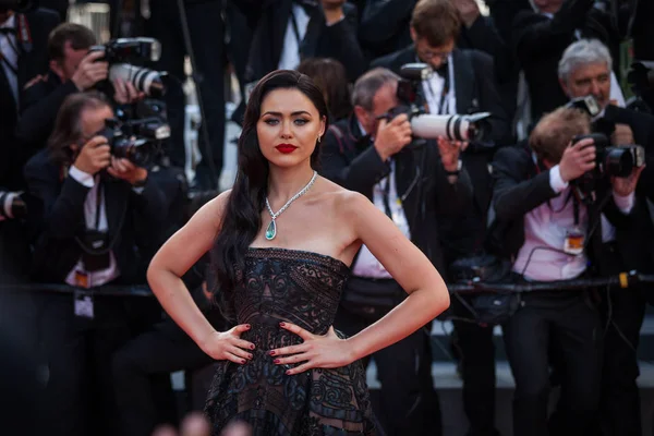 Kristina Bazan en el Festival de Cannes — Foto de Stock