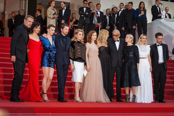 Yıldızlar Cannes Film Festivali'nde — Stok fotoğraf