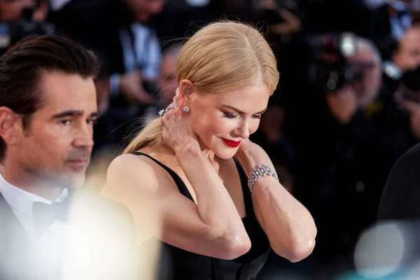 Colin Farrell et Nicole Kidman à Cannes — Photo