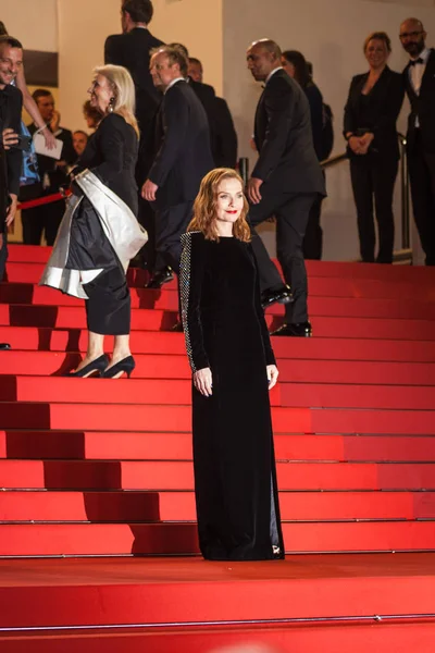 Isabelle Huppert au Festival de Cannes — Photo