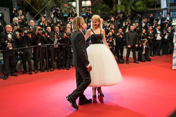 Nicole Kidman e Keith Urban a Cannes — Foto Stock