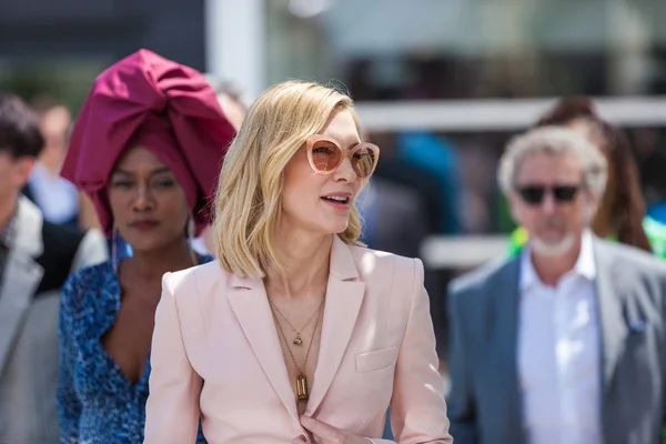 Cannes France Mai 2018 Cate Blanchet Assiste Photocall Pour Jury — Photo