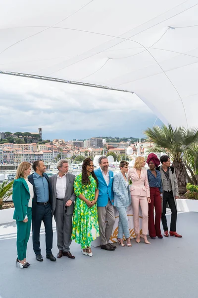 Cannes Francia Maggio Membri Della Giuria Lea Seydoux Andrey Zvyagintsev — Foto Stock
