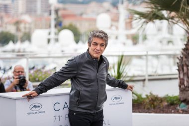 Cannes, Fransa - 09 Mayıs 2018: Ricardo Darin katılıyor photocall 'Herkes bilir (Todos Lo Saben)' 71 yıllık Cannes Film Festivali sırasında için