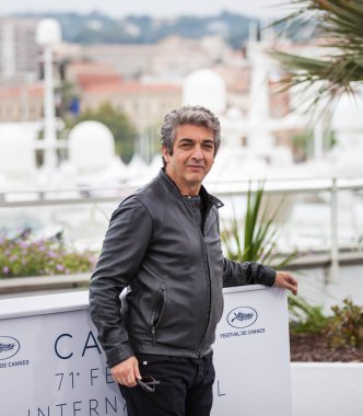 Cannes, Fransa - 09 Mayıs 2018: Ricardo Darin katılıyor photocall 'Herkes bilir (Todos Lo Saben)' 71 yıllık Cannes Film Festivali sırasında için