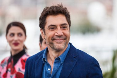 Cannes, Fransa - 09 Mayıs 2018: İspanyol aktör Javier Bardem katılıyor photocall 'Herkes bilir (Todos Lo Saben)' 71 yıllık Cannes Film Festivali sırasında için
