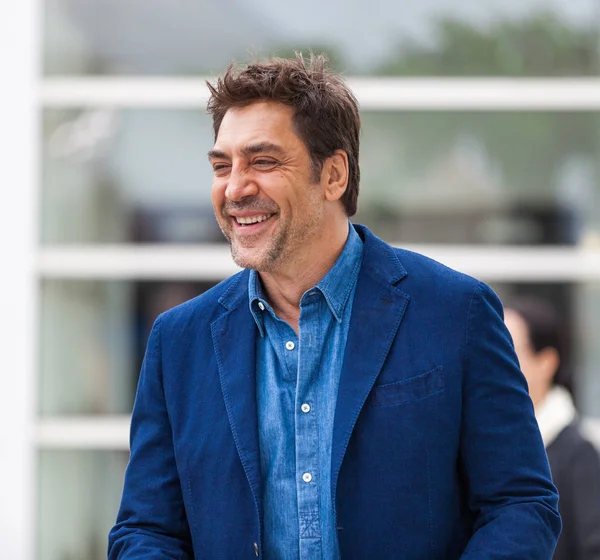 Cannes France Mai 2018 Acteur Espagnol Javier Bardem Assiste Photocall — Photo