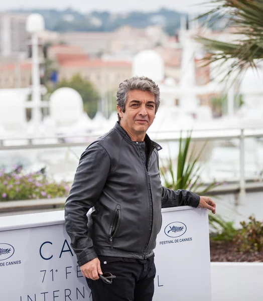 Cannes Fransa Mayıs 2018 Ricardo Darin Katılıyor Photocall Herkes Bilir — Stok fotoğraf