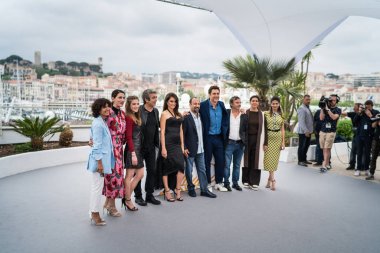 Cannes, Fransa - 10 Mayıs 2018: Photocall 71 yıllık Cannes Film Festivali sırasında