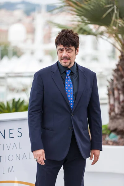 Cannes Fransa Mayıs 2018 Benicio Del Toro Jüri Certain Ilgili — Stok fotoğraf
