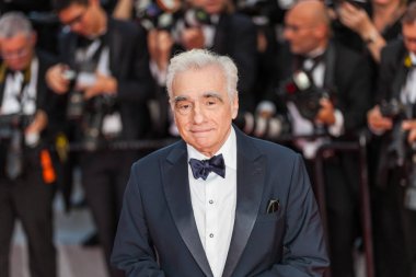 Cannes, Fransa - 09 Mayıs 2018: Martin Scorsese 'Herkes bilir (Todos Lo Saben)' ile taranması ve açılış galası 71 yıllık Cannes Film Festivali sırasında katılıyor