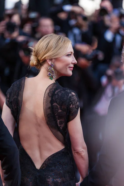 Cannes França Maio 2018 Cate Blanchet Participa Exibição Everybody Knows — Fotografia de Stock