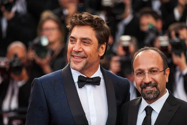하비에르 Asghar Farhadi 영화제 모두가 Saben 오프닝 프랑스 2018 — 스톡 사진
