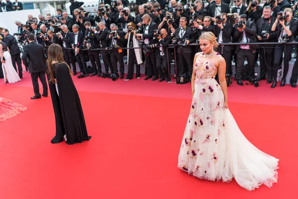 Cannes Francia Maggio 2018 Tallia Storm Partecipa Alla Proiezione Everybody — Foto Stock
