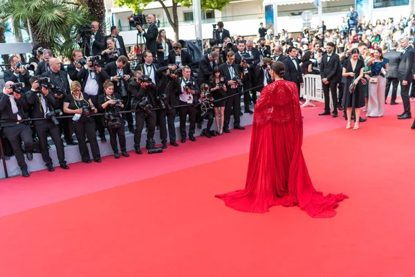 Cannes France May 2018 Araya Hargate Attending Screening Everybody Knows — Stock Photo, Image