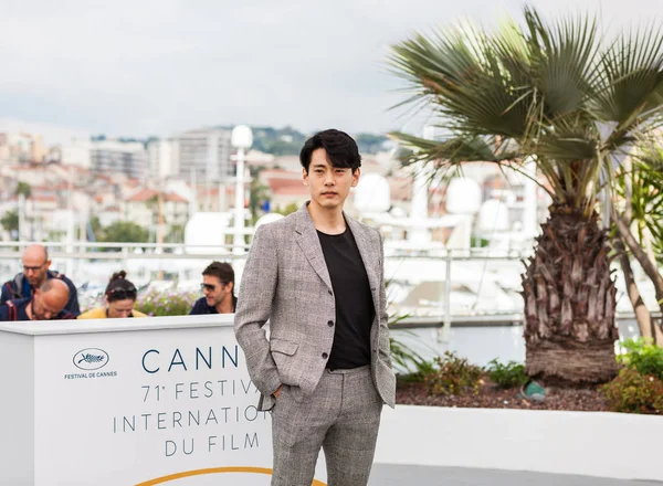 回カンヌ映画祭フォトコール出席カンヌ フランス 2018 — ストック写真