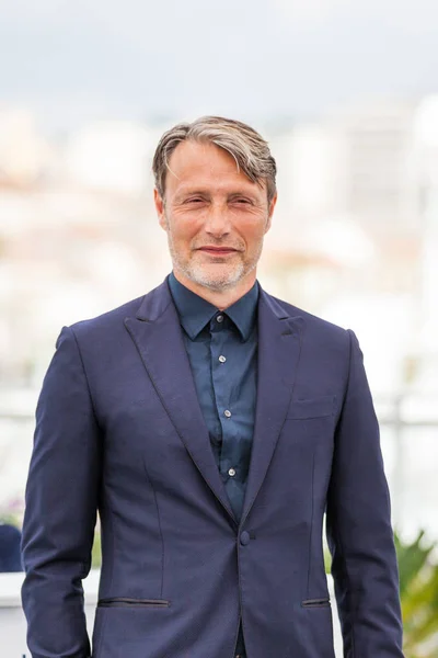 Cannes France May 2018 Actor Mads Mikkelsen Attending Photocall Arctic — Stock Photo, Image