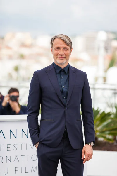 Cannes France May 2018 Actor Mads Mikkelsen Attending Photocall Arctic — Stock Photo, Image