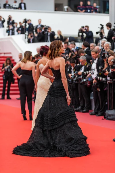 Cannes Francia Maggio 2018 Nieves Alvarez Partecipa Alla Proiezione Yomeddine — Foto Stock