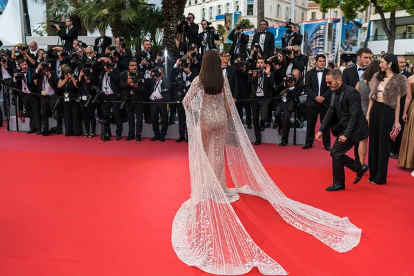 Cannes Francja Maja 2018 Araya Hargate Uczestniczy Pokaz Przepraszam Anioł — Zdjęcie stockowe