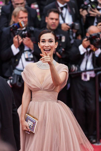 Cannes Fransa Mayıs 2018 Celina Üzgünüm Angel Plaire Aimer Courir — Stok fotoğraf