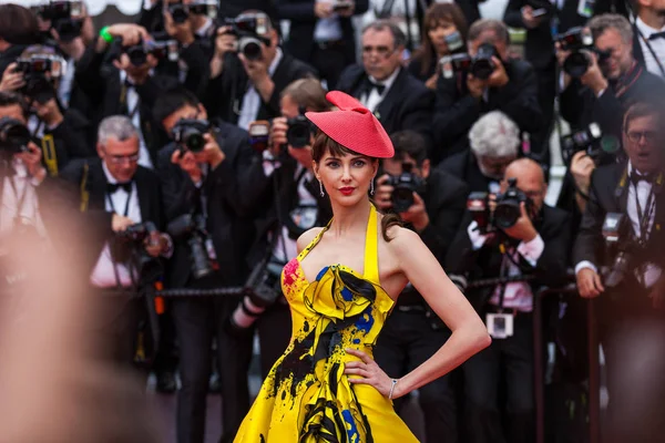 Cannes Francia Maggio 2018 Frederique Bel Partecipa Alla Proiezione Sorry — Foto Stock