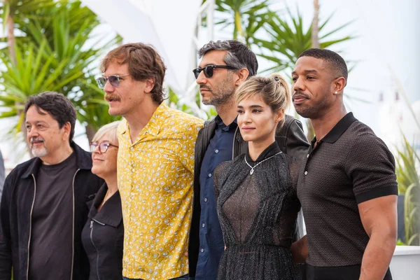 Cannes France May 2018 Michael Shannon Ramin Brahani Sofia Boutella — Stock Photo, Image