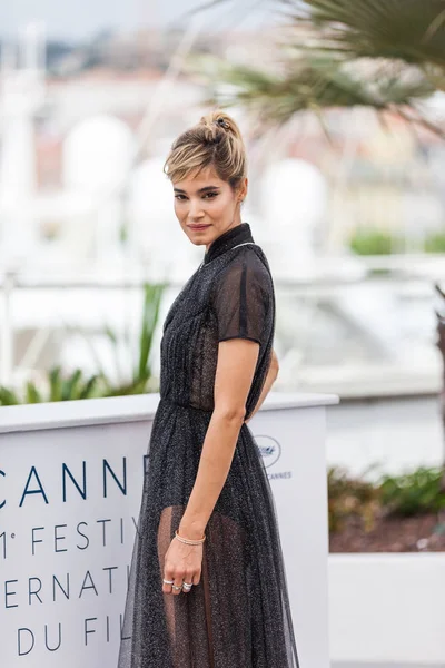 Cannes France Mai 2018 Actrice Algérienne Sofia Boutella Assiste Photocall — Photo