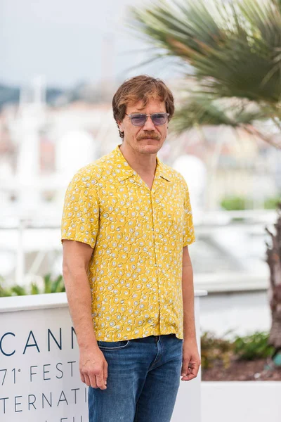 Cannes Francia Mayo 2018 Actor Michael Shannon Asiste Photocall Para —  Fotos de Stock