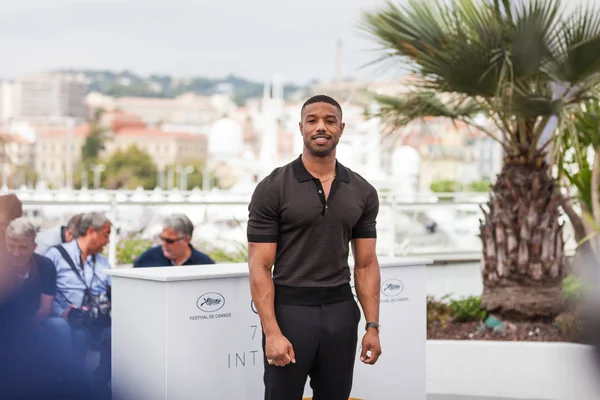 Cannes France May 2018 Michael Jordan Attends Photocall Farenheit 451 — Stock Photo, Image