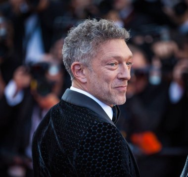 Cannes, Fransa - 12 Mayıs 2018: Vincent Cassel tarama 'Kızlar güneşin (Les Filles Du Soleil)' 71 yıllık Cannes Film Festivali sırasında katılıyor