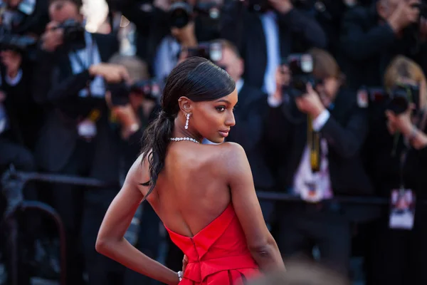 Cannes Frankreich Mai 2018 Jasmin Tookes Bei Der Vorführung Von — Stockfoto