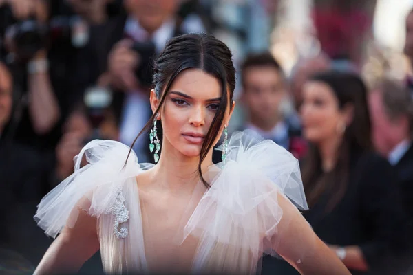Cannes Francie Května 2018 Kendall Jenner Účastní Promítání Dívky Slunce — Stock fotografie