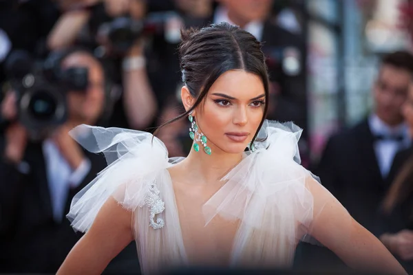 Cannes Franța Mai 2018 Kendall Jenner Participă Proiecția Girls Sun — Fotografie, imagine de stoc