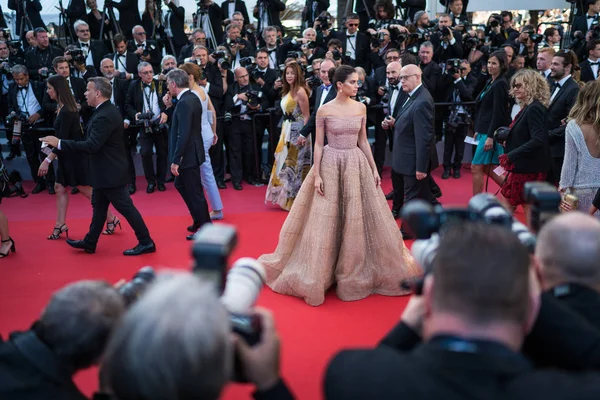 Cannes France May 2018 Sara Sampaio Attends Screening Girls Sun — Stock Photo, Image