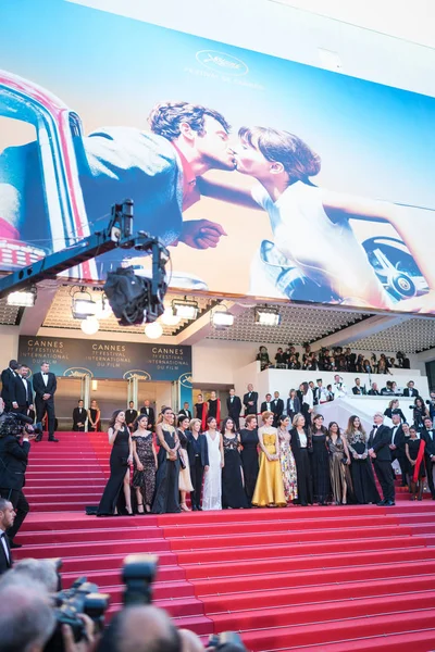 Cannes Francie Května 2018 Emmanuelle Bercot Eva Husson Golshifteh Farahani — Stock fotografie