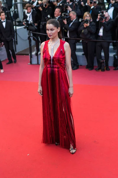 Cannes France May 2018 Laetitia Casta Attending Screening Sink Swim — Stock Photo, Image