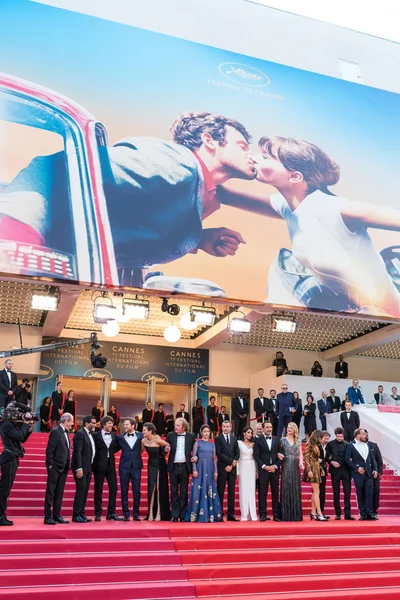 Cannes Francia Maggio 2018 Philippe Katerine Noee Abita Guillaume Canet — Foto Stock