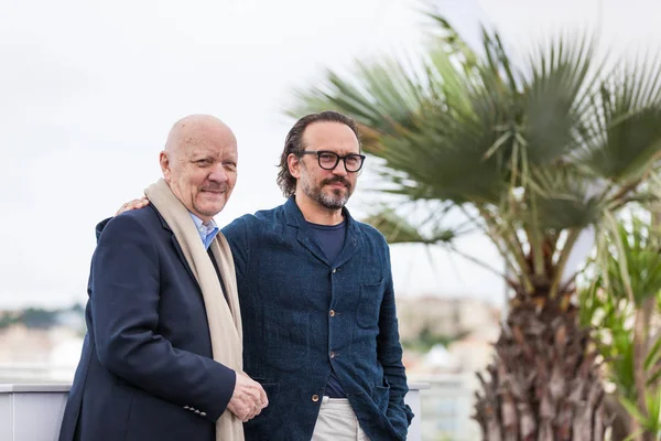 Cannes Fransa Mayıs 2018 Yönetmen Jean Paul Rappeneau Aktör Vincent — Stok fotoğraf