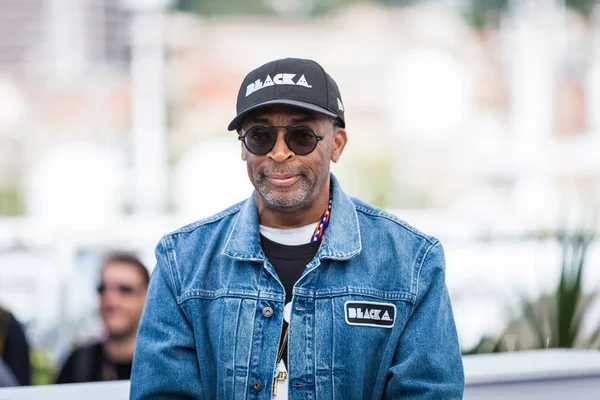 Cannes France Mai 2018 Spike Lee Nimmt Photocall Für Blackkklansman — Stockfoto