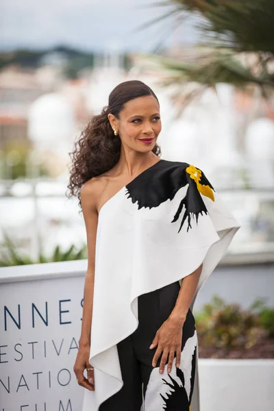 Cannes France Mai 2018 Thandie Newton Assiste Photocall Pour Solo — Photo