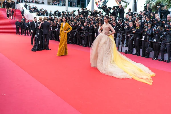 Cannes Francja Maja 2018 Soonam Kapoor Uczęszcza Pokaz Solo Star — Zdjęcie stockowe