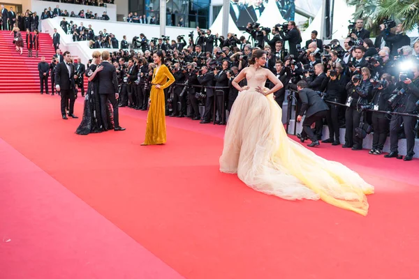Cannes France May 2018 Soonam Kapoor Attends Screening Solo Star — Stock Photo, Image