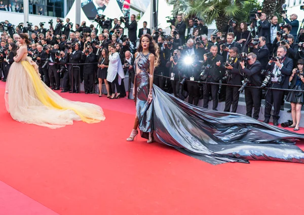 Cannes Francja Maja 2018 Winnie Harlow Uczęszcza Pokaz Solo Star — Zdjęcie stockowe